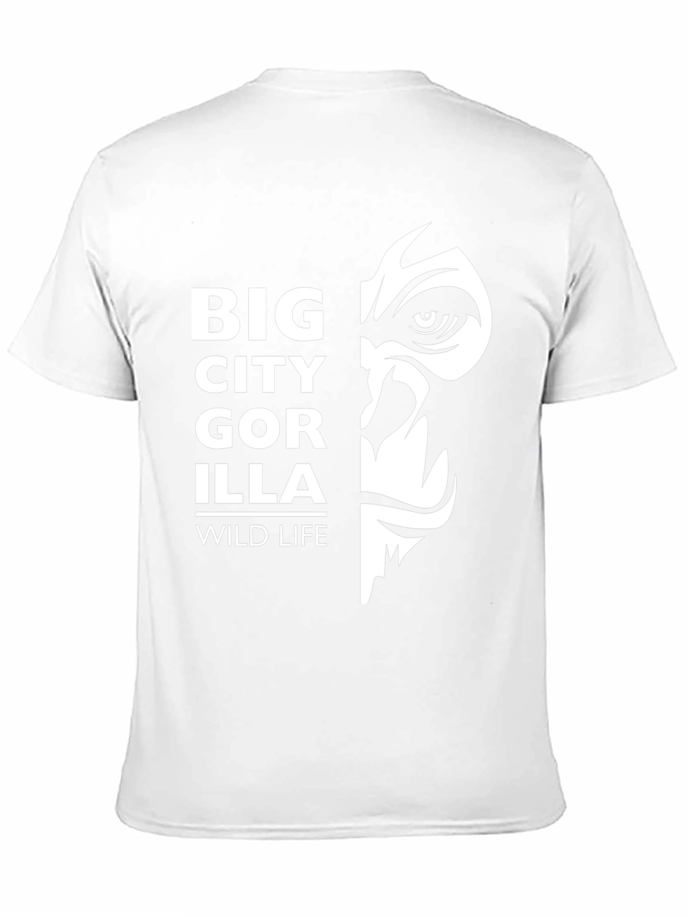 Big City Gorilla Wildlife T-Shirt - Black