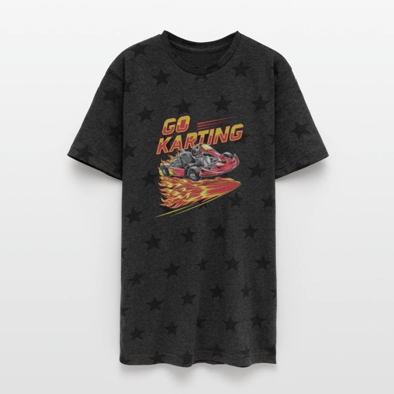 Go Kart Go Karting Fire for a Kart driver Go Kart