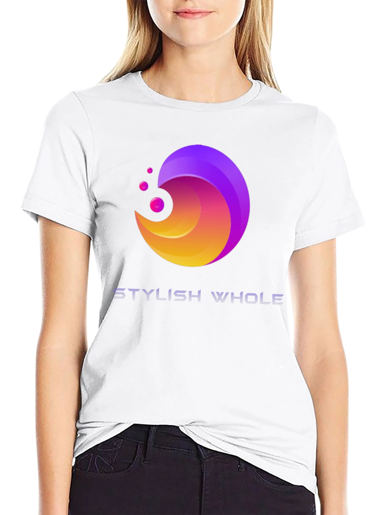 Stylish Graphic Tee - Abstract Design