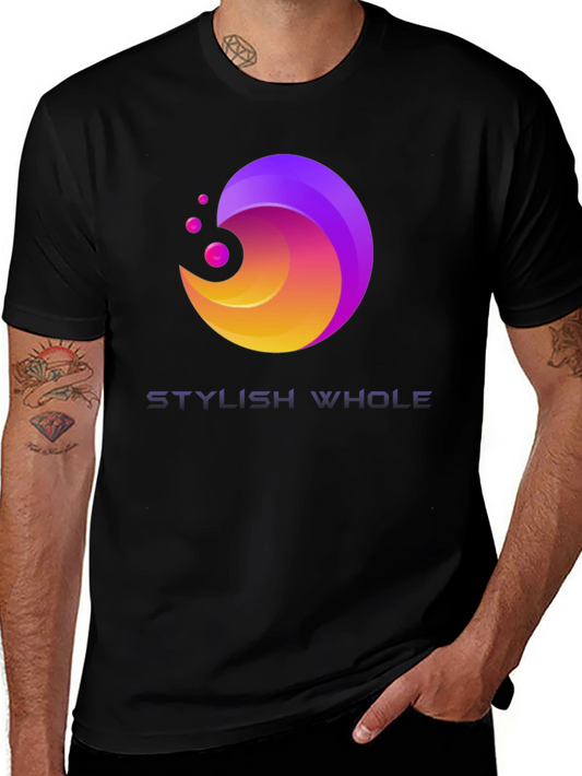 Stylish Graphic Tee - Abstract Design