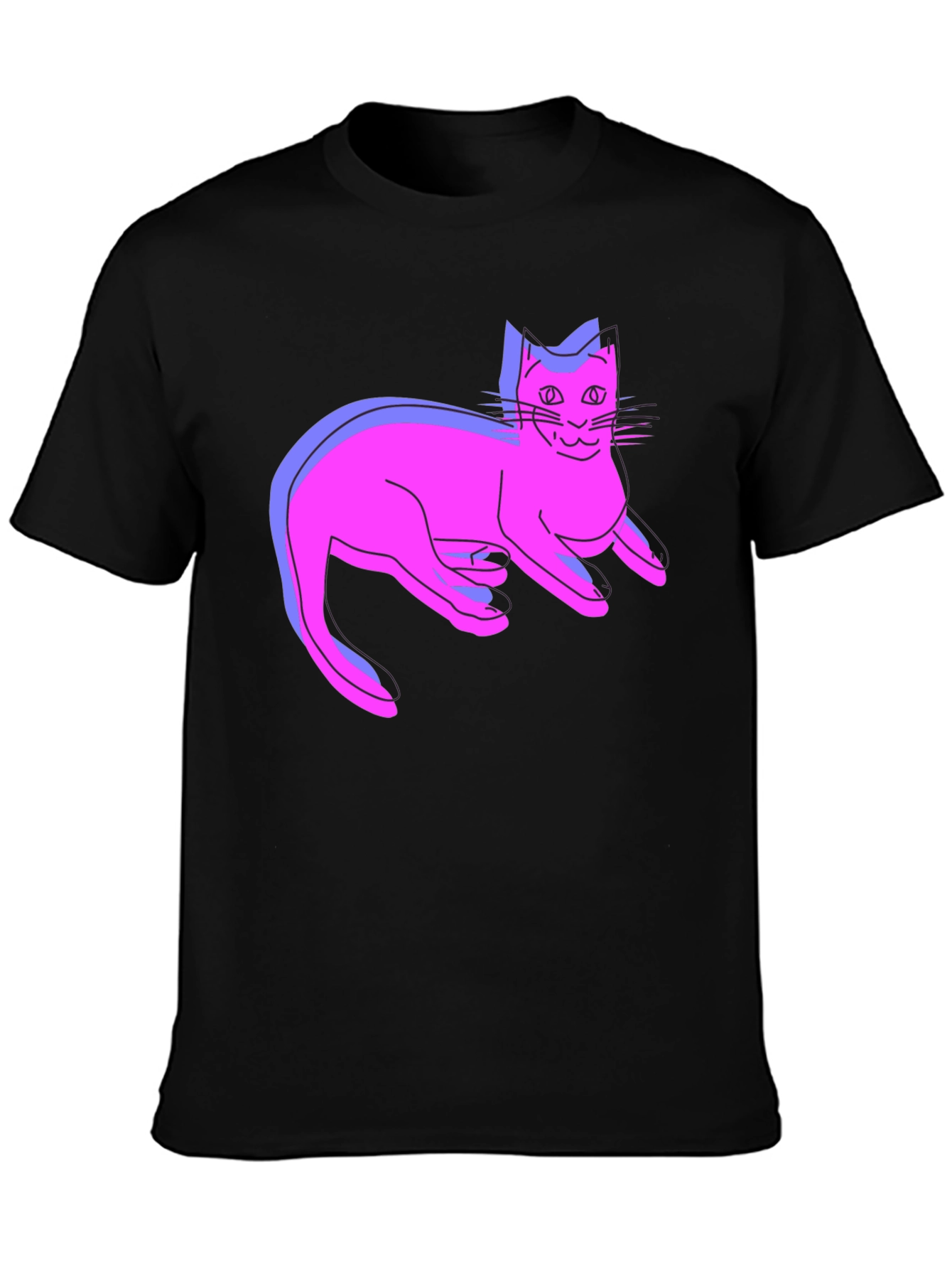 Cool Cat T-Shirt - Funky Graphic Tee