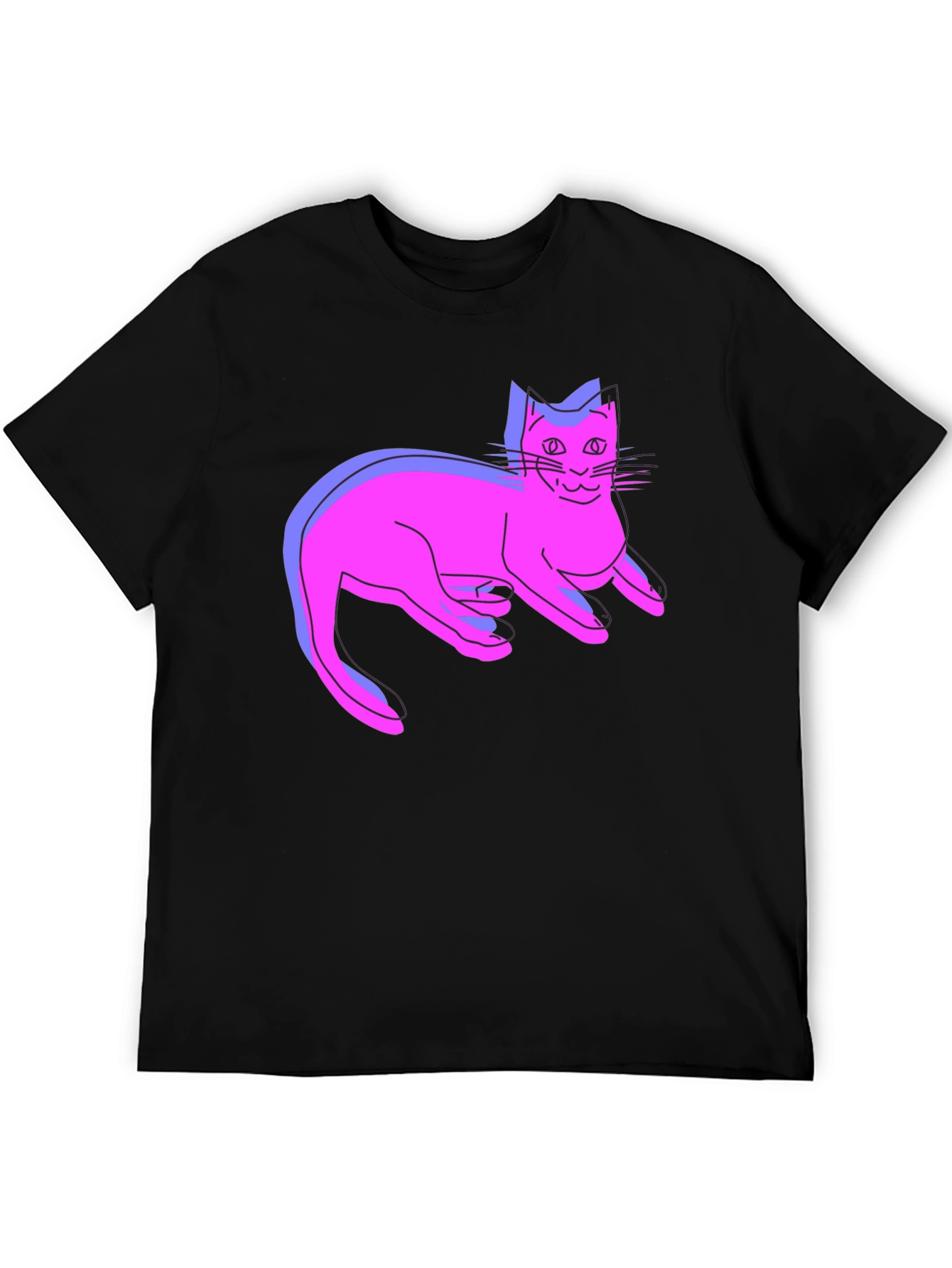 Cool Cat T-Shirt - Funky Graphic Tee