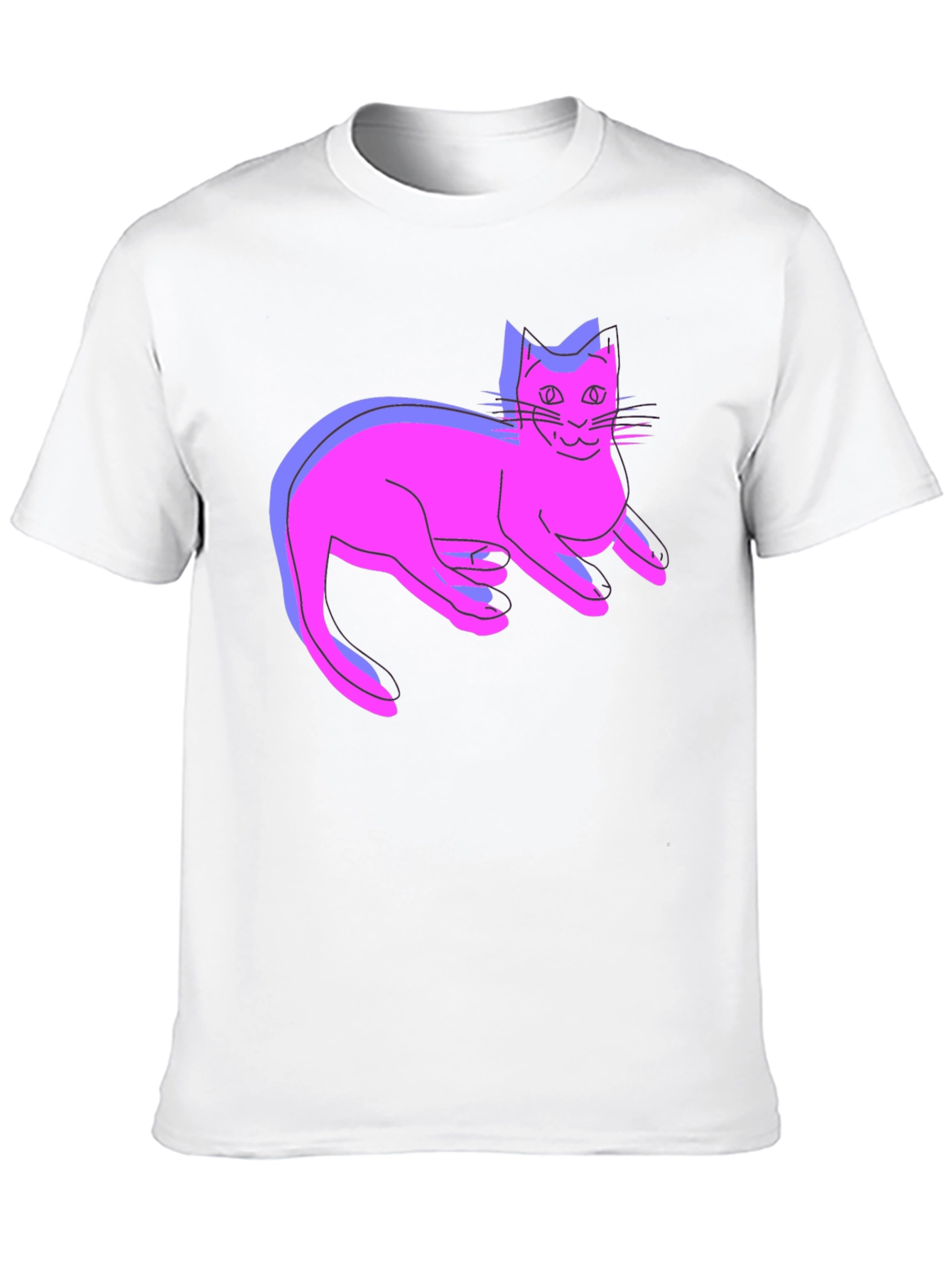 Cool Cat T-Shirt - Funky Graphic Tee