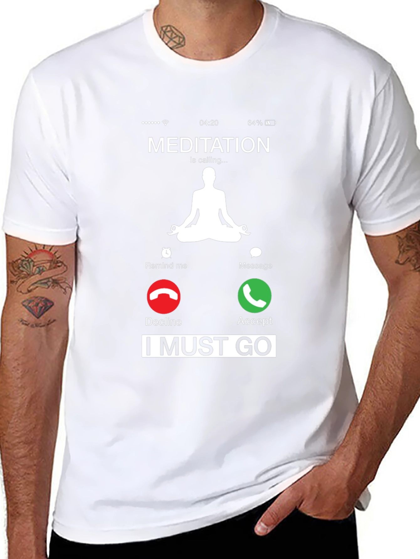 Meditation is Calling T-Shirt - Relax and Unwind