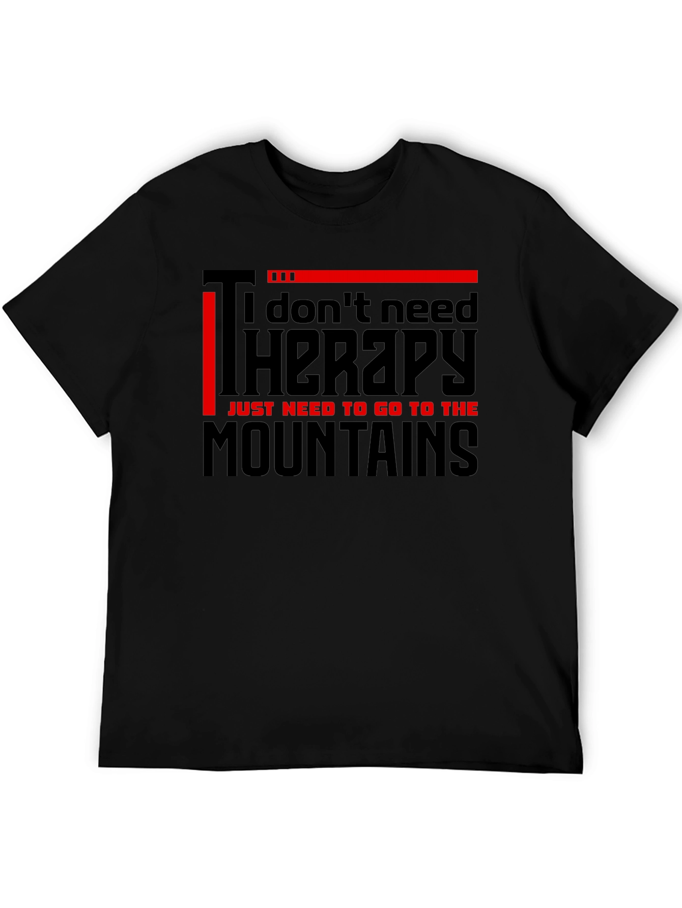 Mountains Therapy Graphic T-Shirt