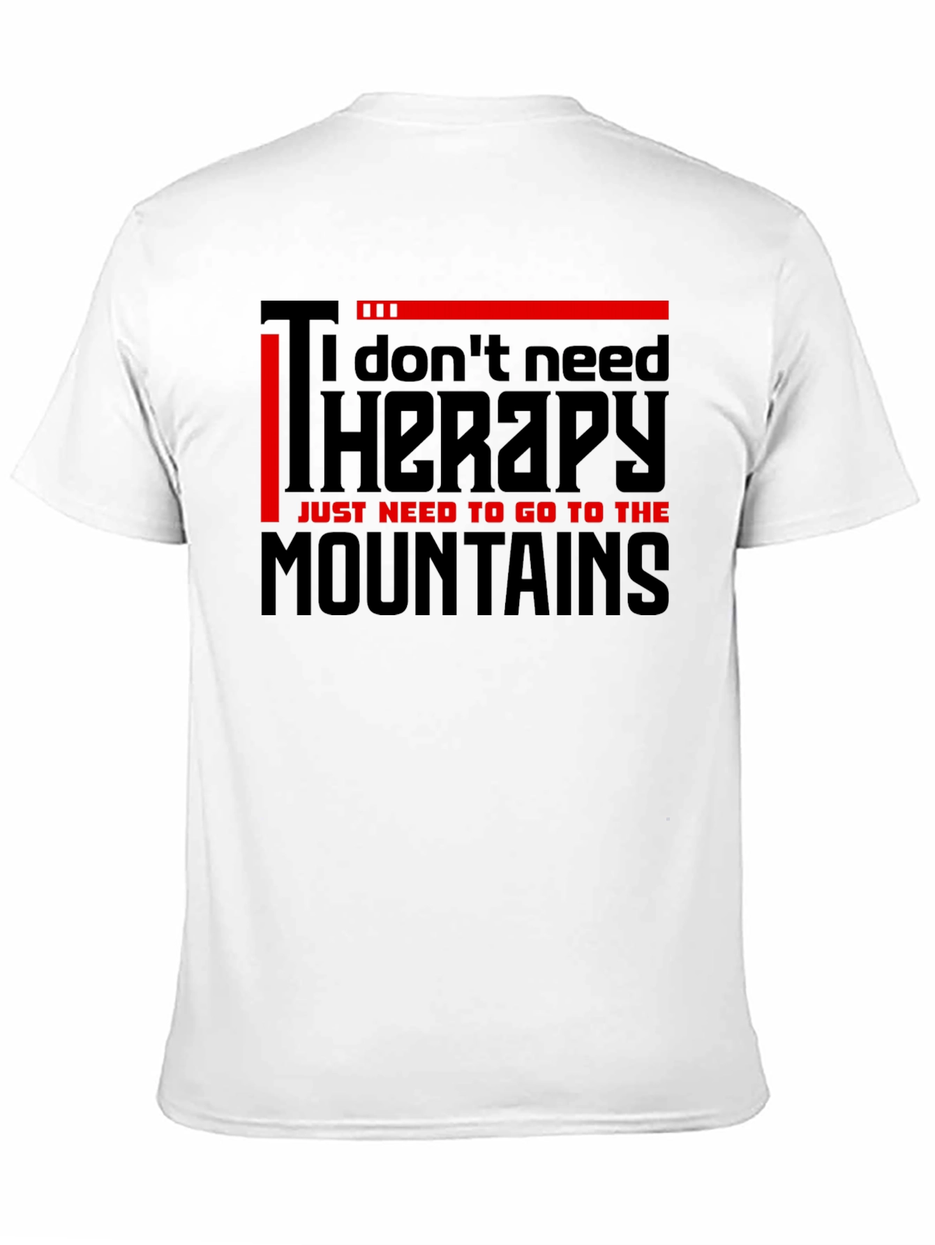 Mountains Therapy Graphic T-Shirt