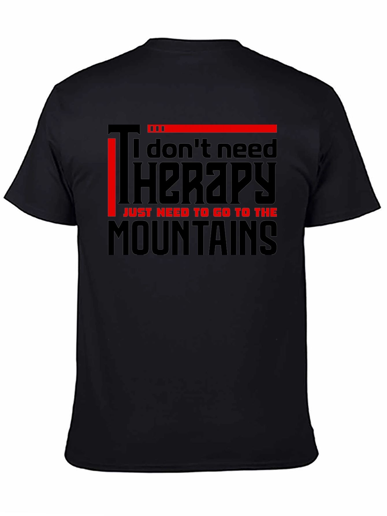 Mountains Therapy Graphic T-Shirt