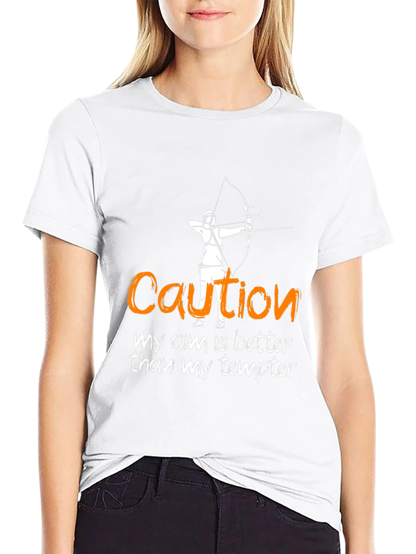 Caution Aim Better Than Tempt T-Shirt