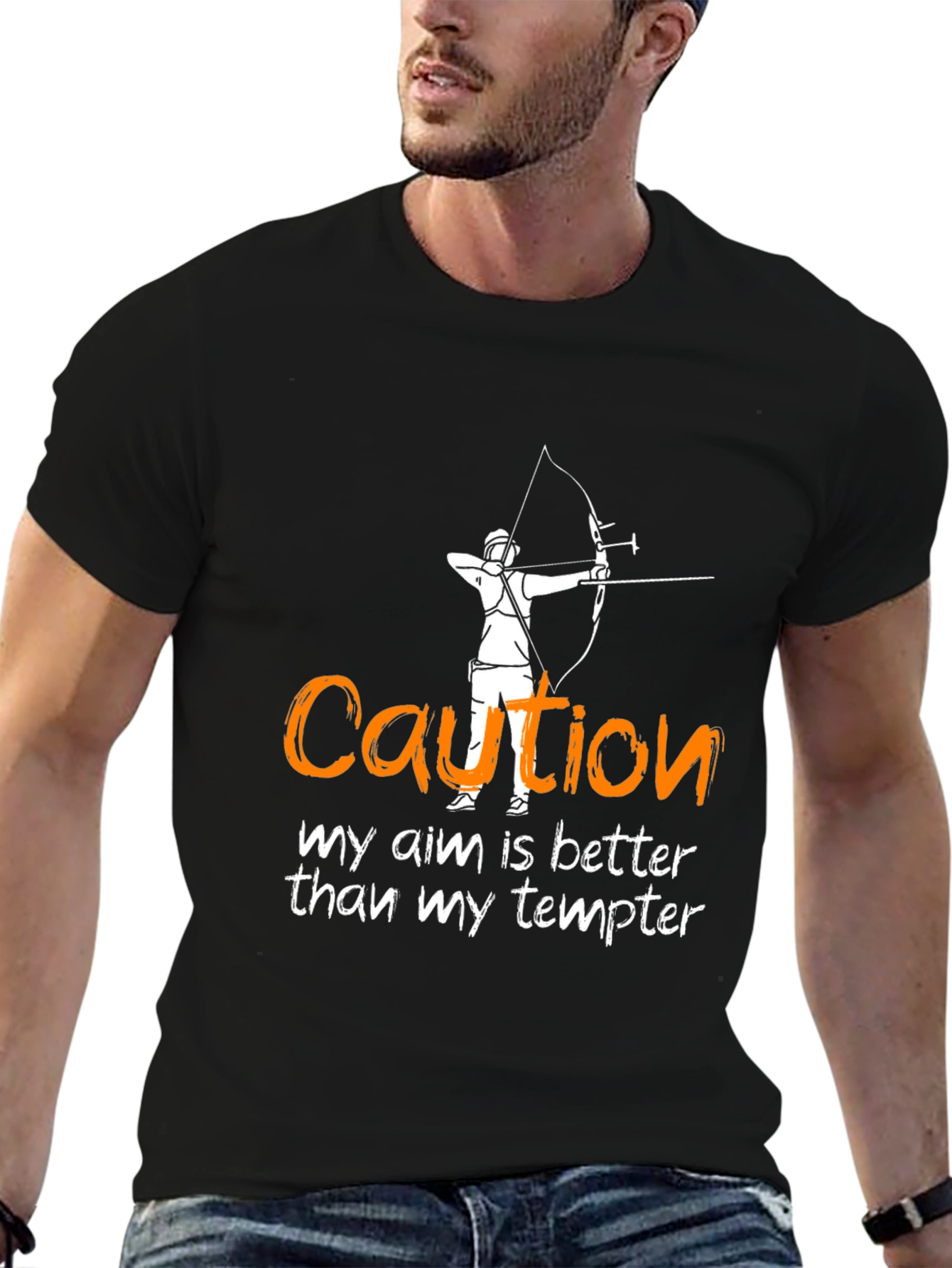 Caution Aim Better Than Tempt T-Shirt