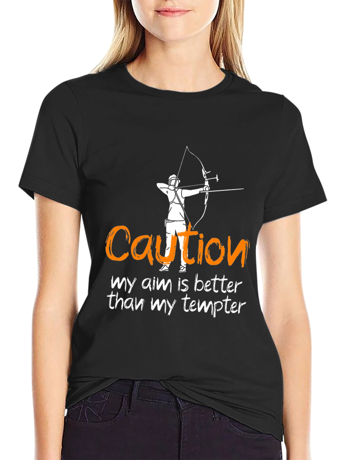 Caution Aim Better Than Tempt T-Shirt