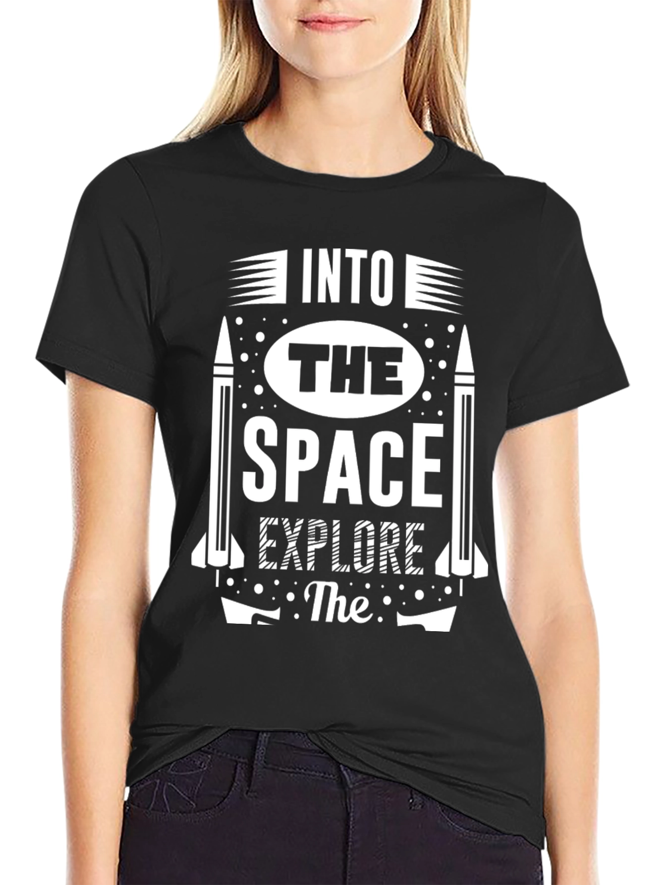 Into The Space Graphic T-Shirt