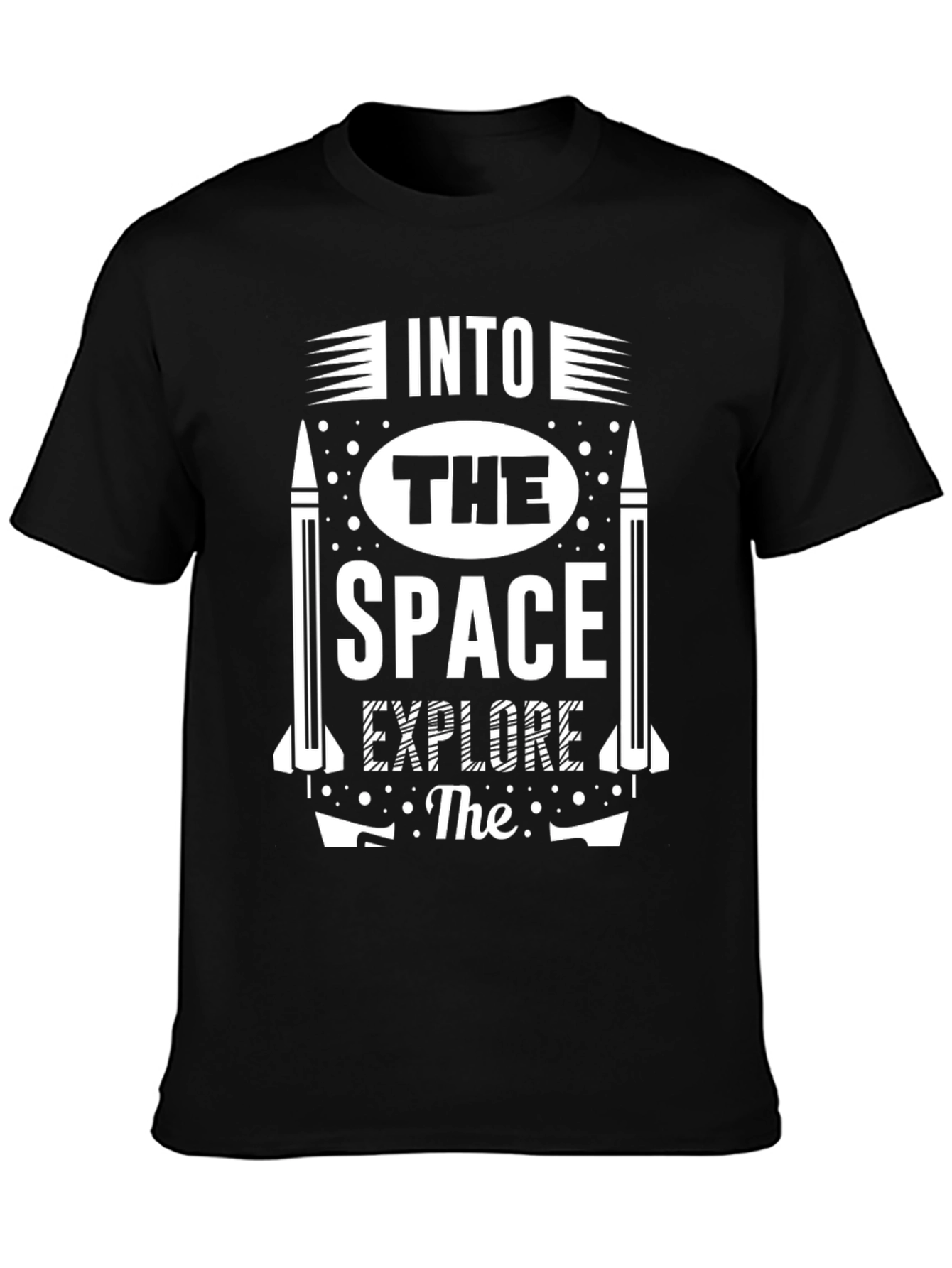 Into The Space Graphic T-Shirt
