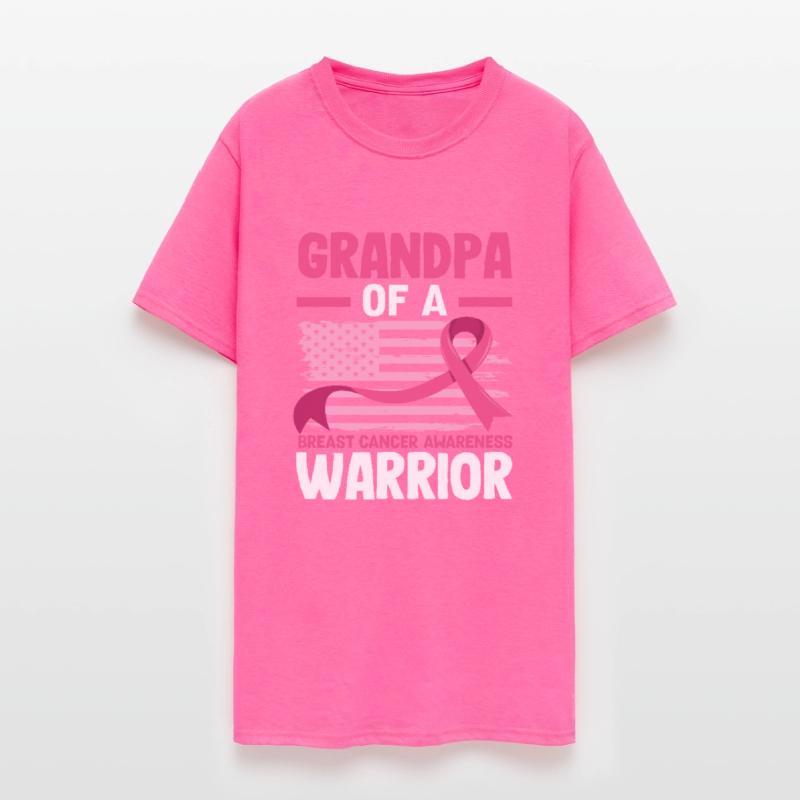 Grandpa of a Warrior Breast Cancer Awareness
