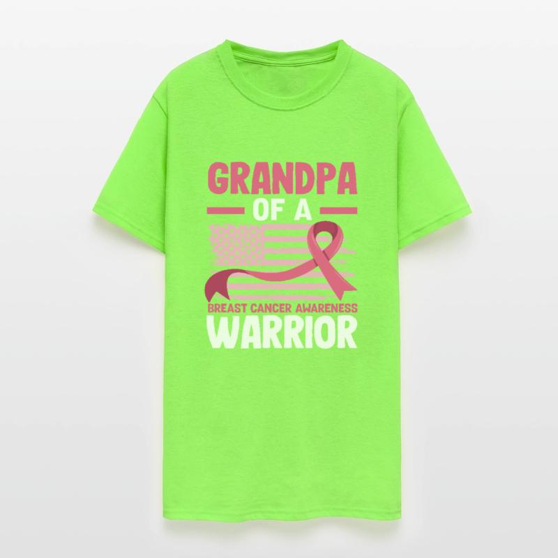 Grandpa of a Warrior Breast Cancer Awareness