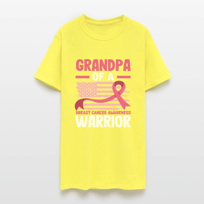 Grandpa of a Warrior Breast Cancer Awareness