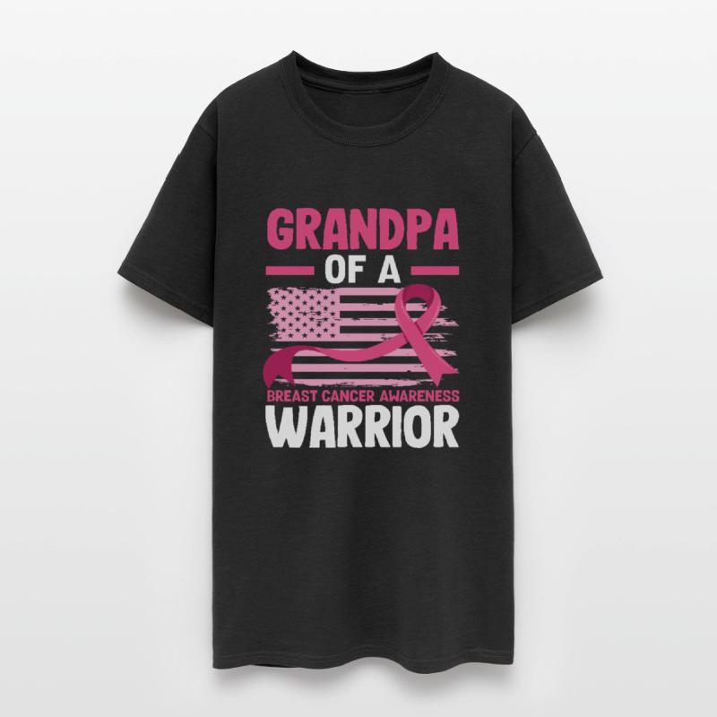Grandpa of a Warrior Breast Cancer Awareness