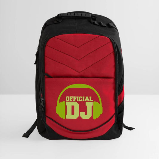 Green Official DJ Headphone Club Disco Music Party