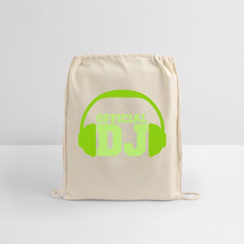 Green Official DJ Headphone Club Disco Music Party