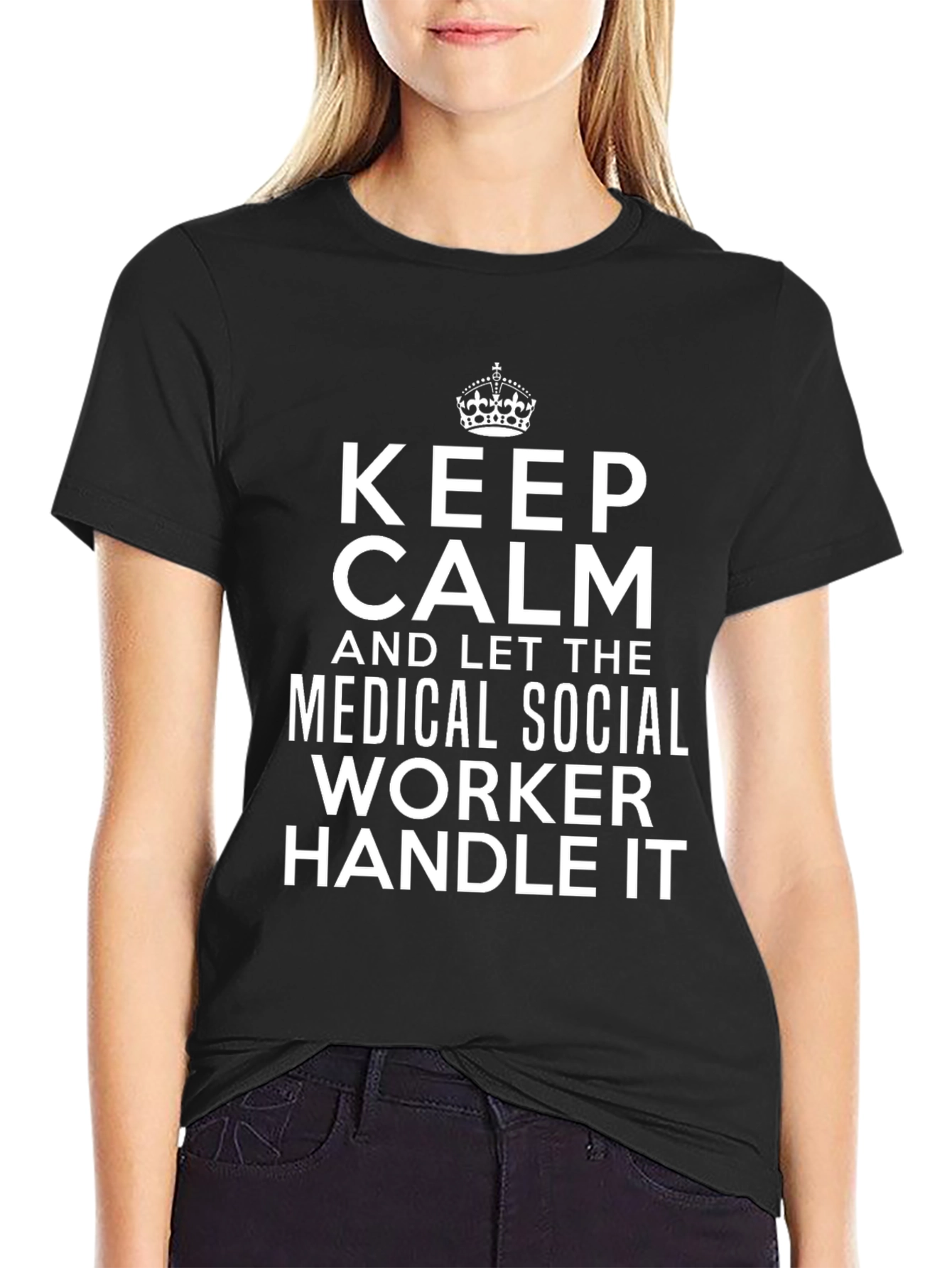 Keep Calm Medical Social Worker T-Shirt