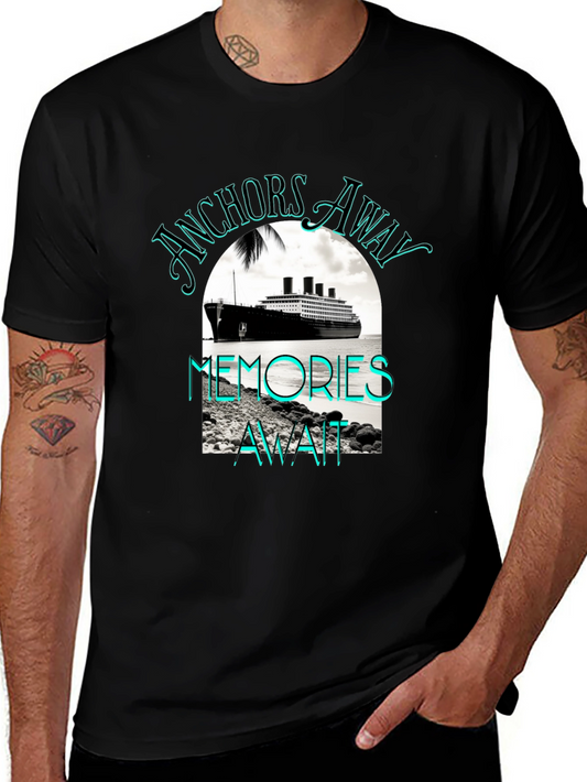 Anchors Away Memories T-Shirt | Cruise Vacation Tee