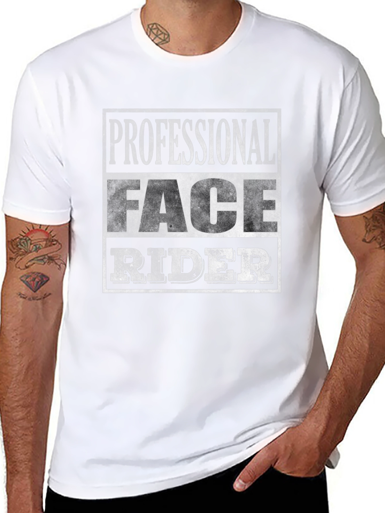 Professional Face Rider Graphic T-Shirt