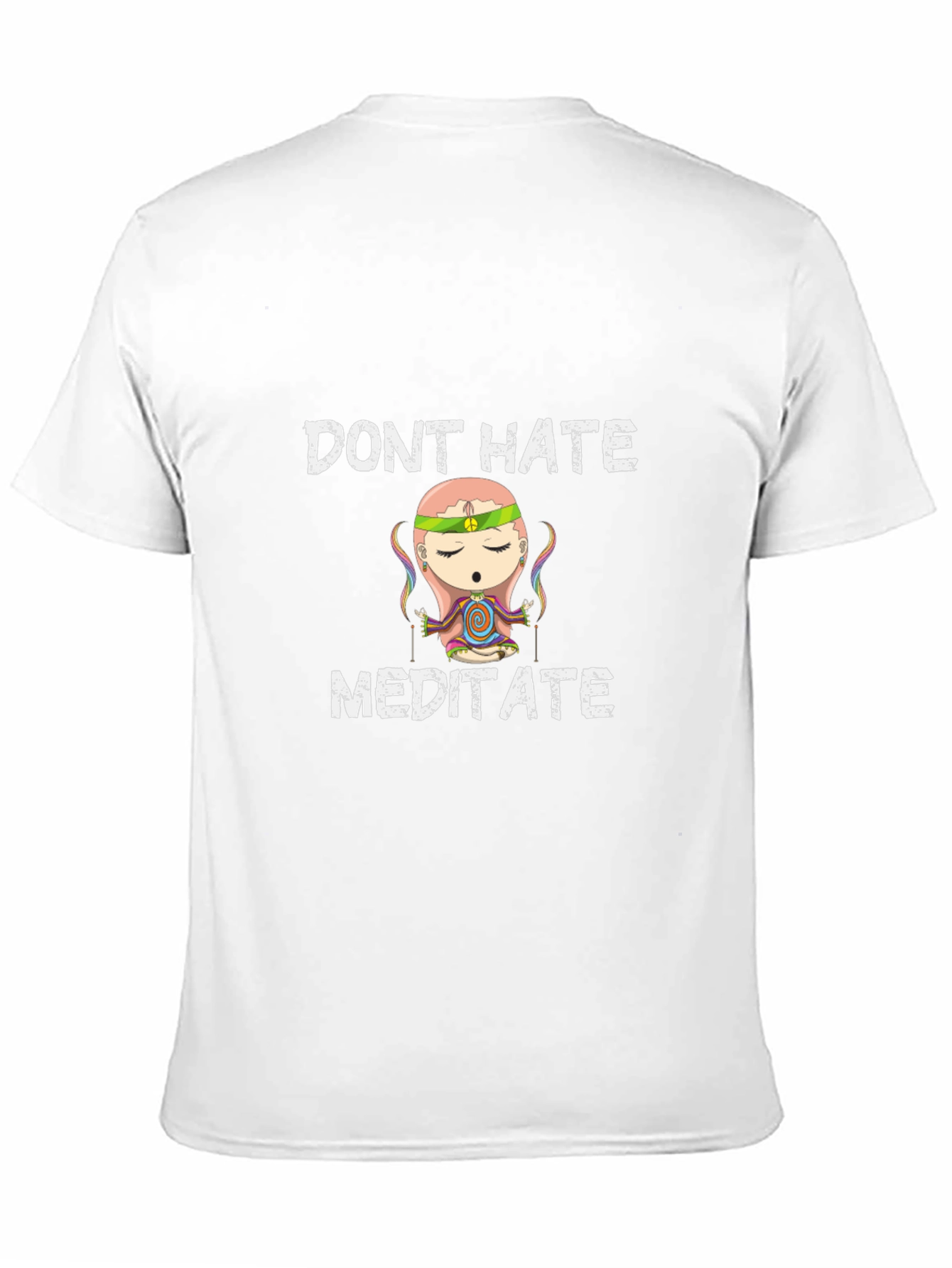 Dont Hate Meditate Graphic T-Shirt