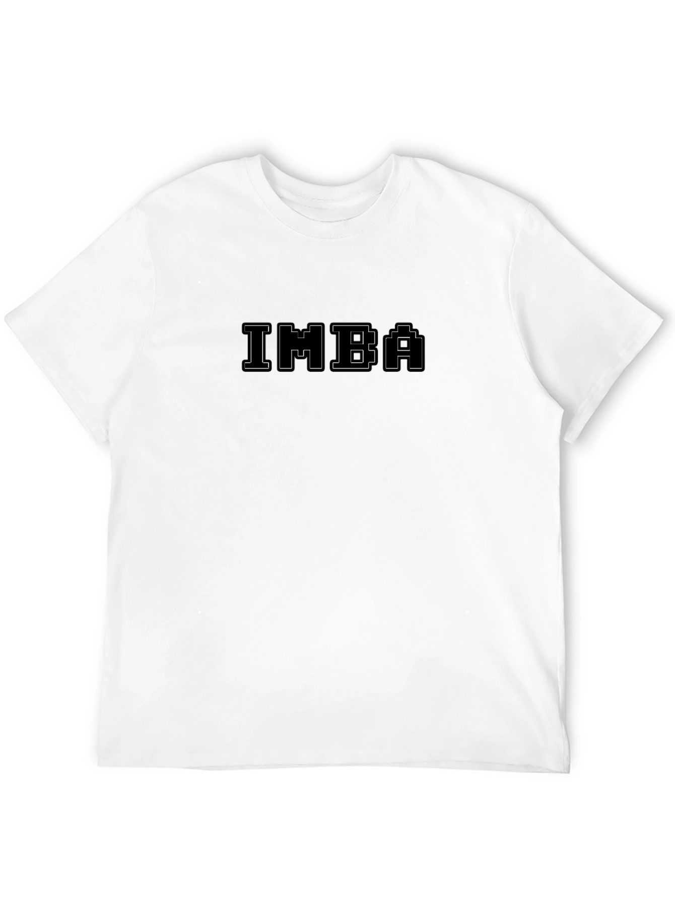 IMBA Graphic Print Black T-Shirt