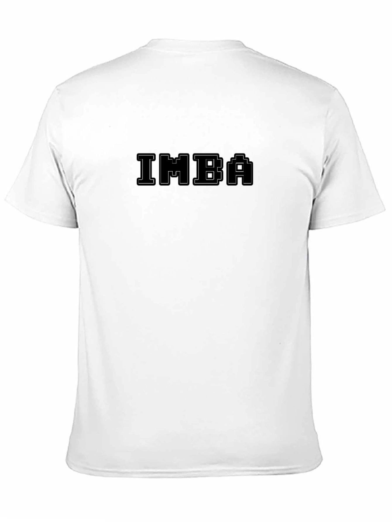 IMBA Graphic Print Black T-Shirt