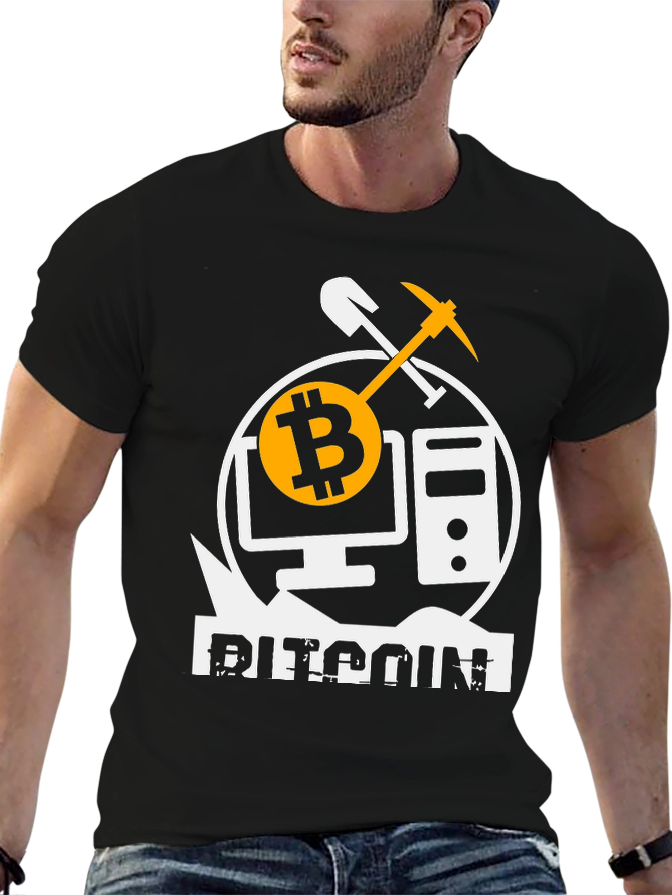 Bitcoin Mining Black T-Shirt