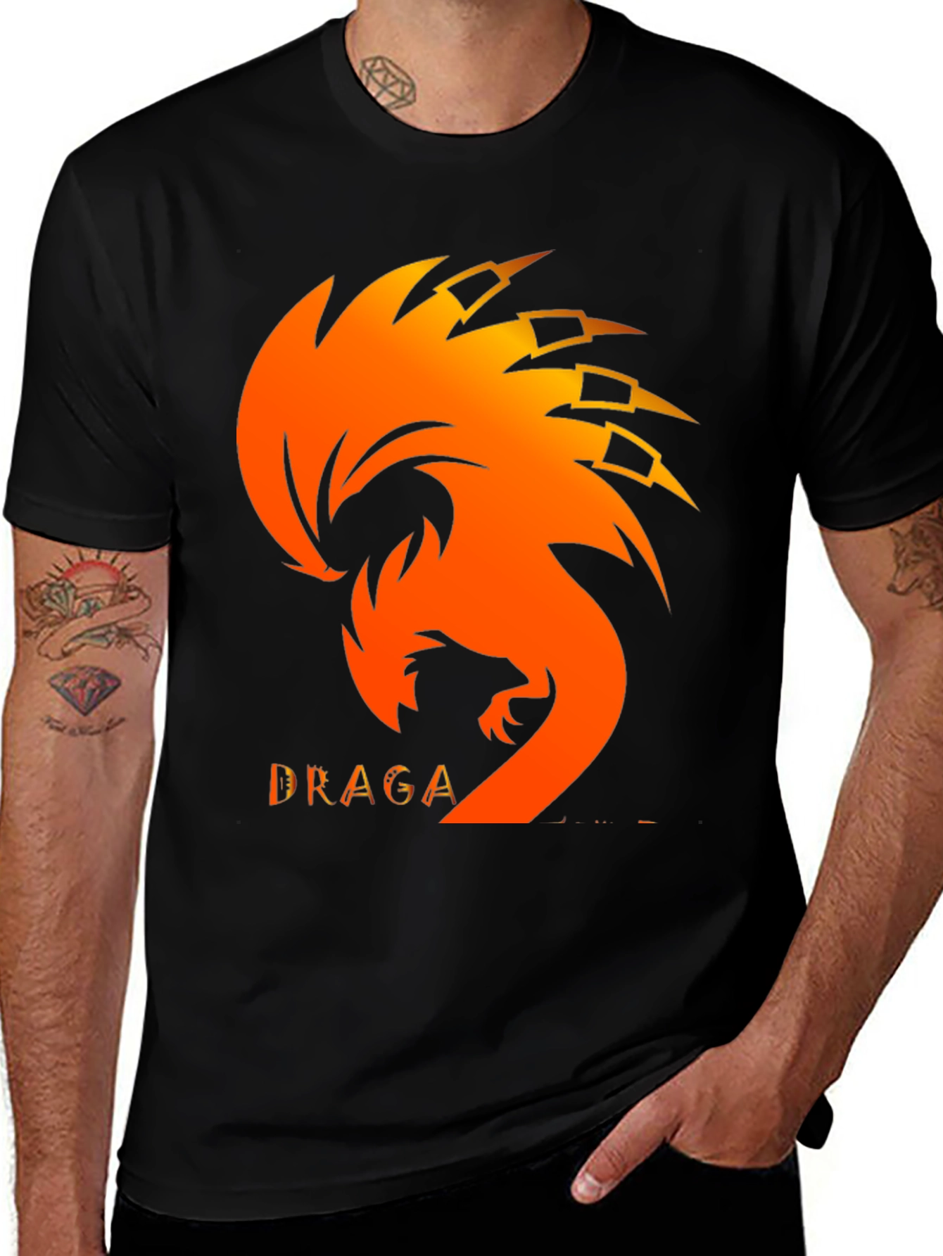 Dragon Fire T-Shirt - Graphic Tee