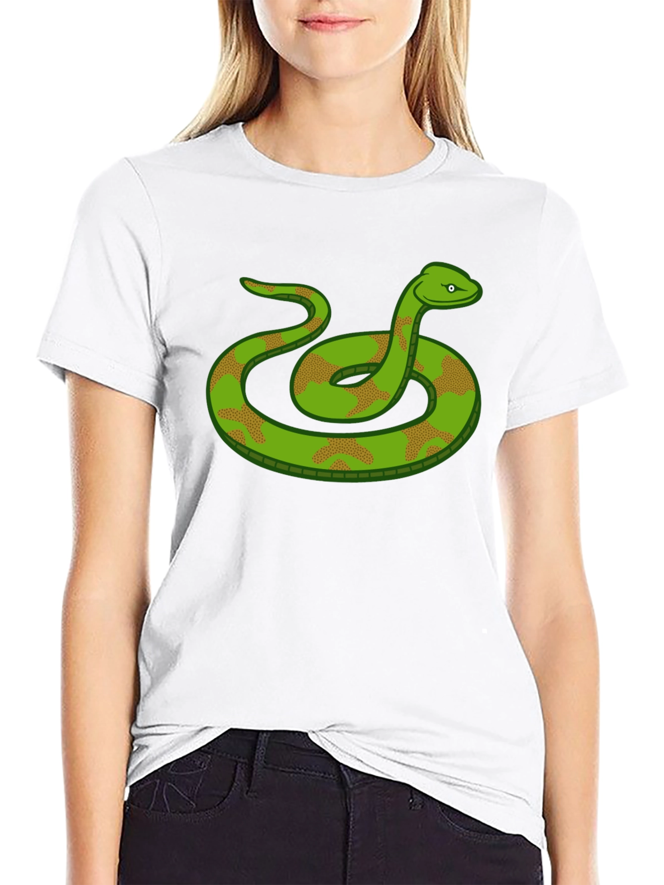 Snake Graphic T-Shirt - Cool Reptile Design