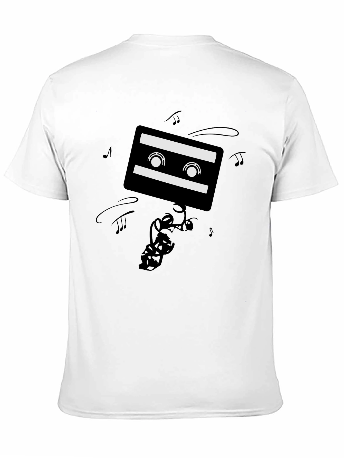 Retro Cassette Tape Graphic Tee - Music Lovers Shirt