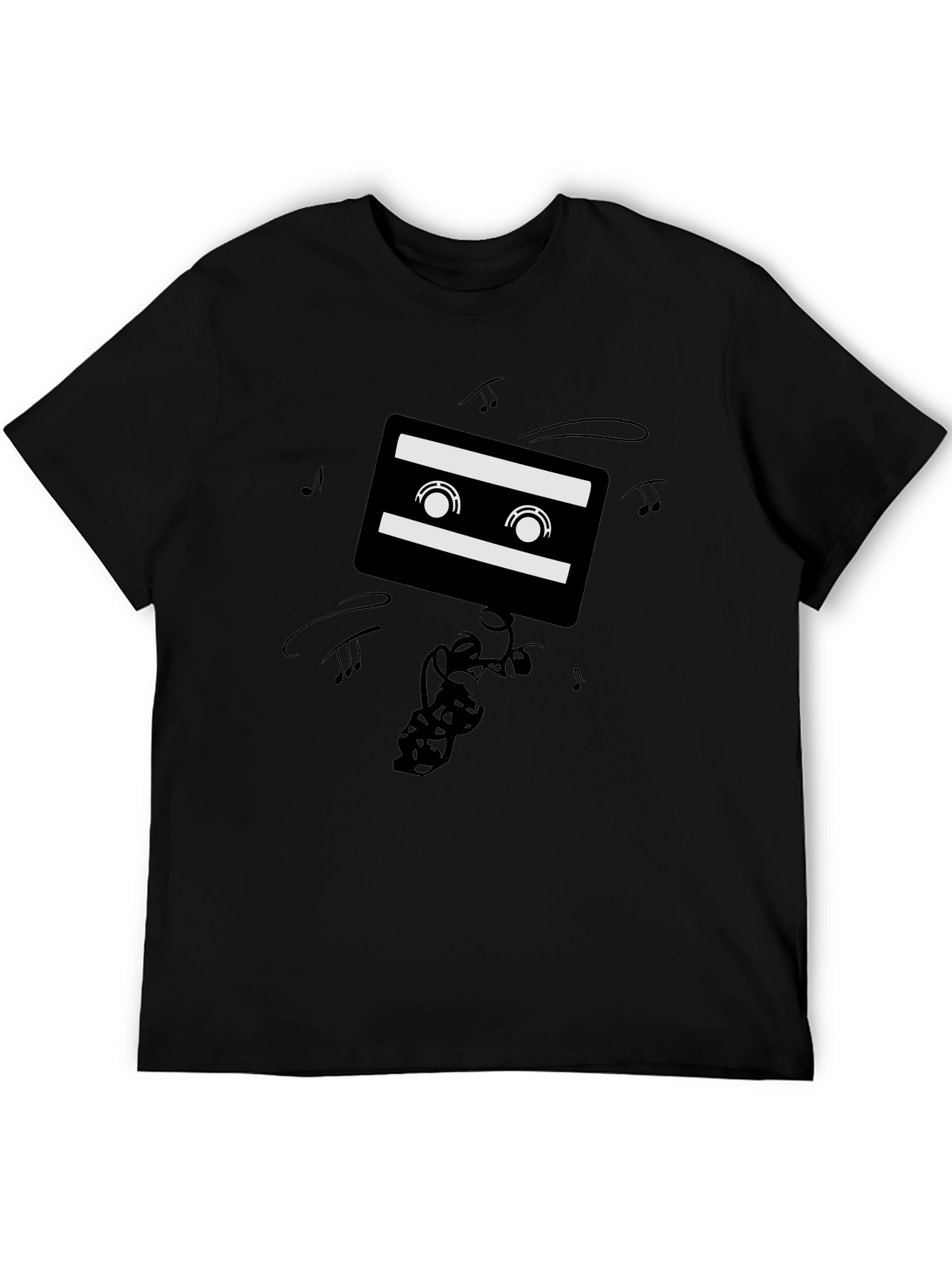 Retro Cassette Tape Graphic Tee - Music Lovers Shirt