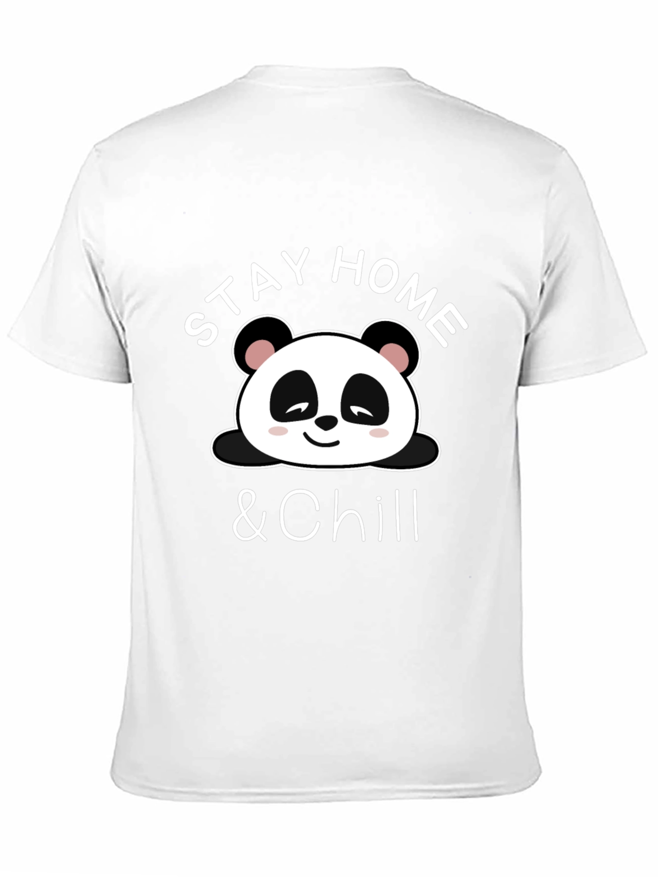 Stay Home & Chill Panda T-Shirt