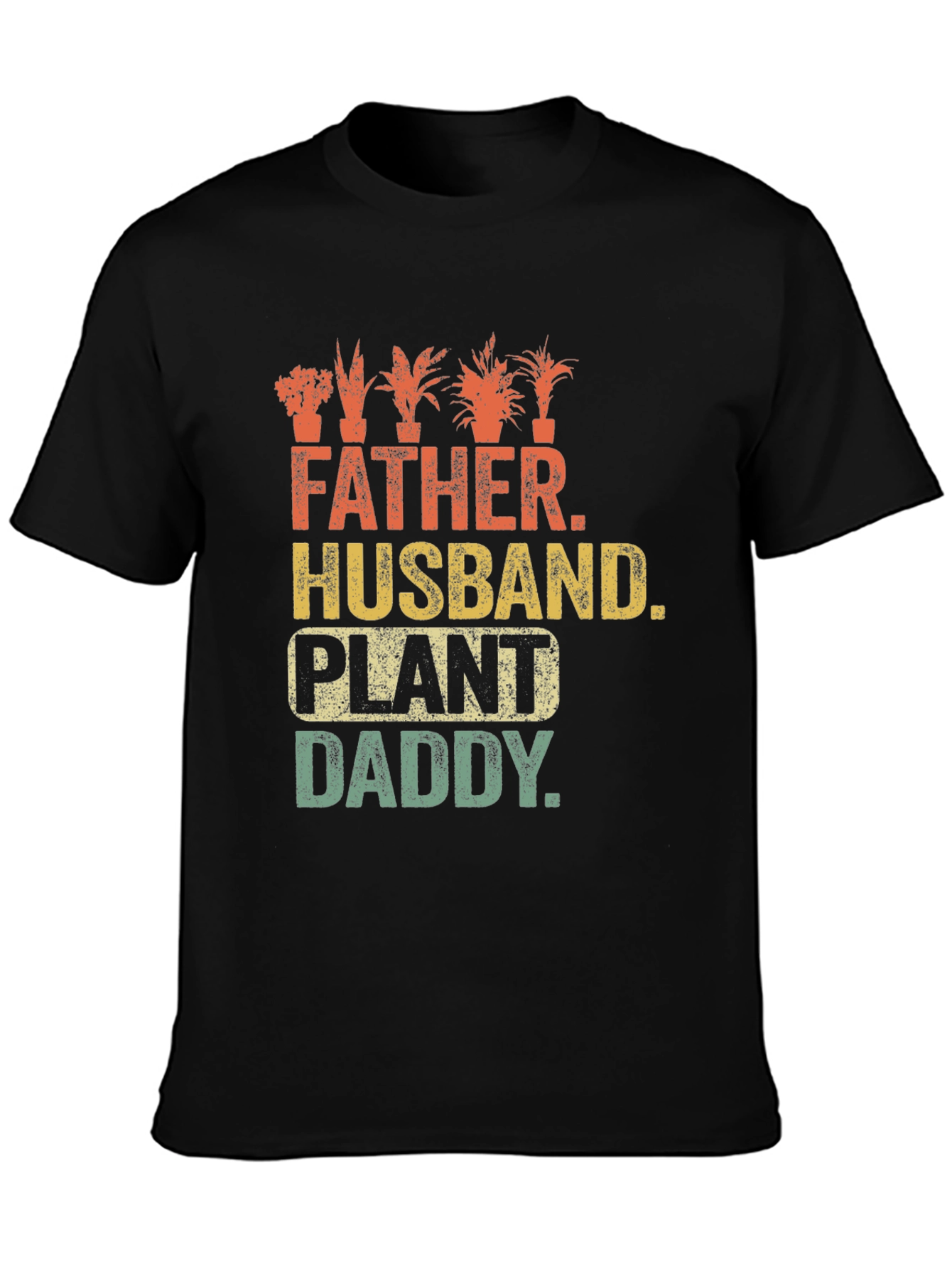 Father Husband Plant Daddy T-Shirt