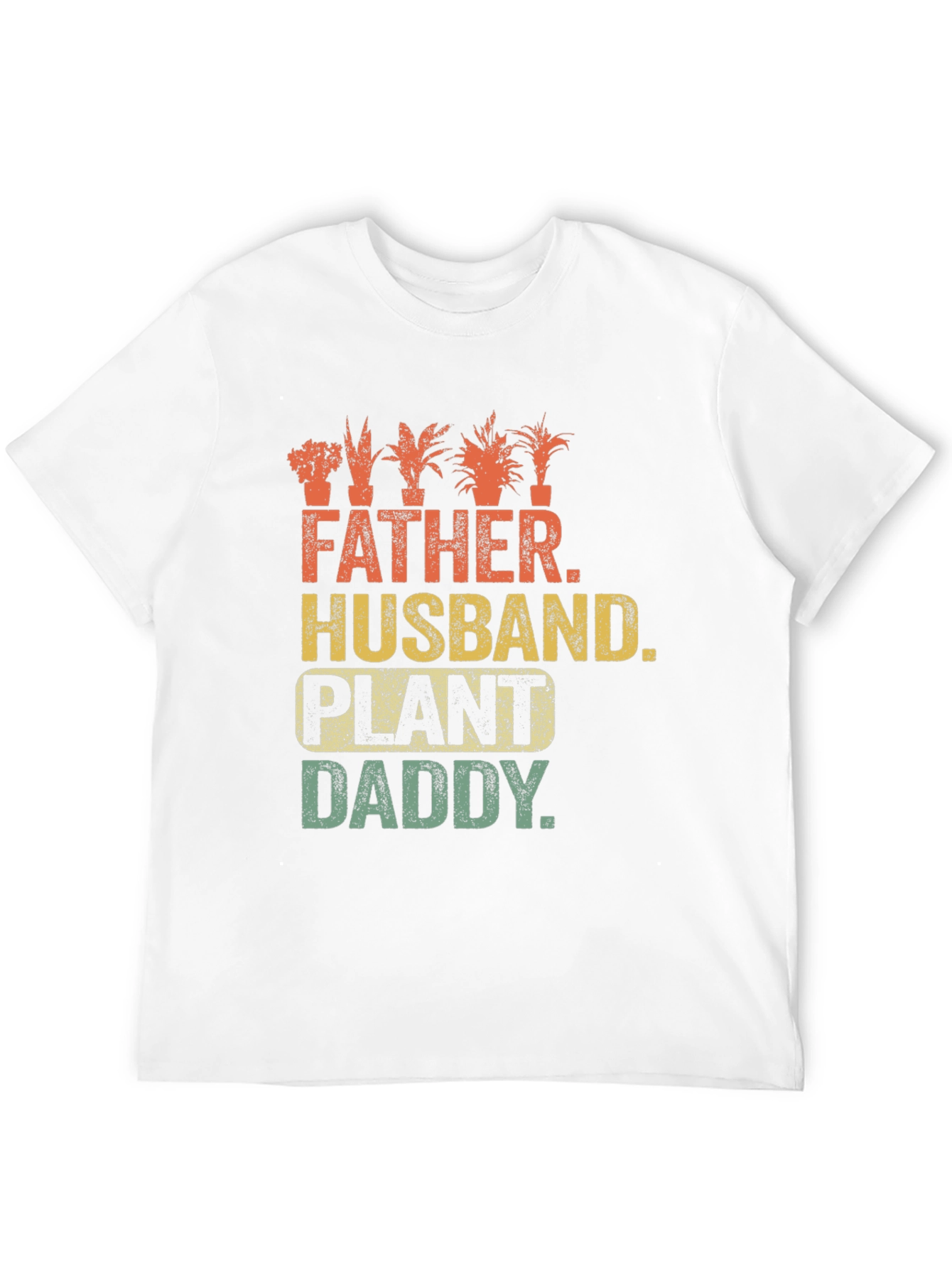 Father Husband Plant Daddy T-Shirt