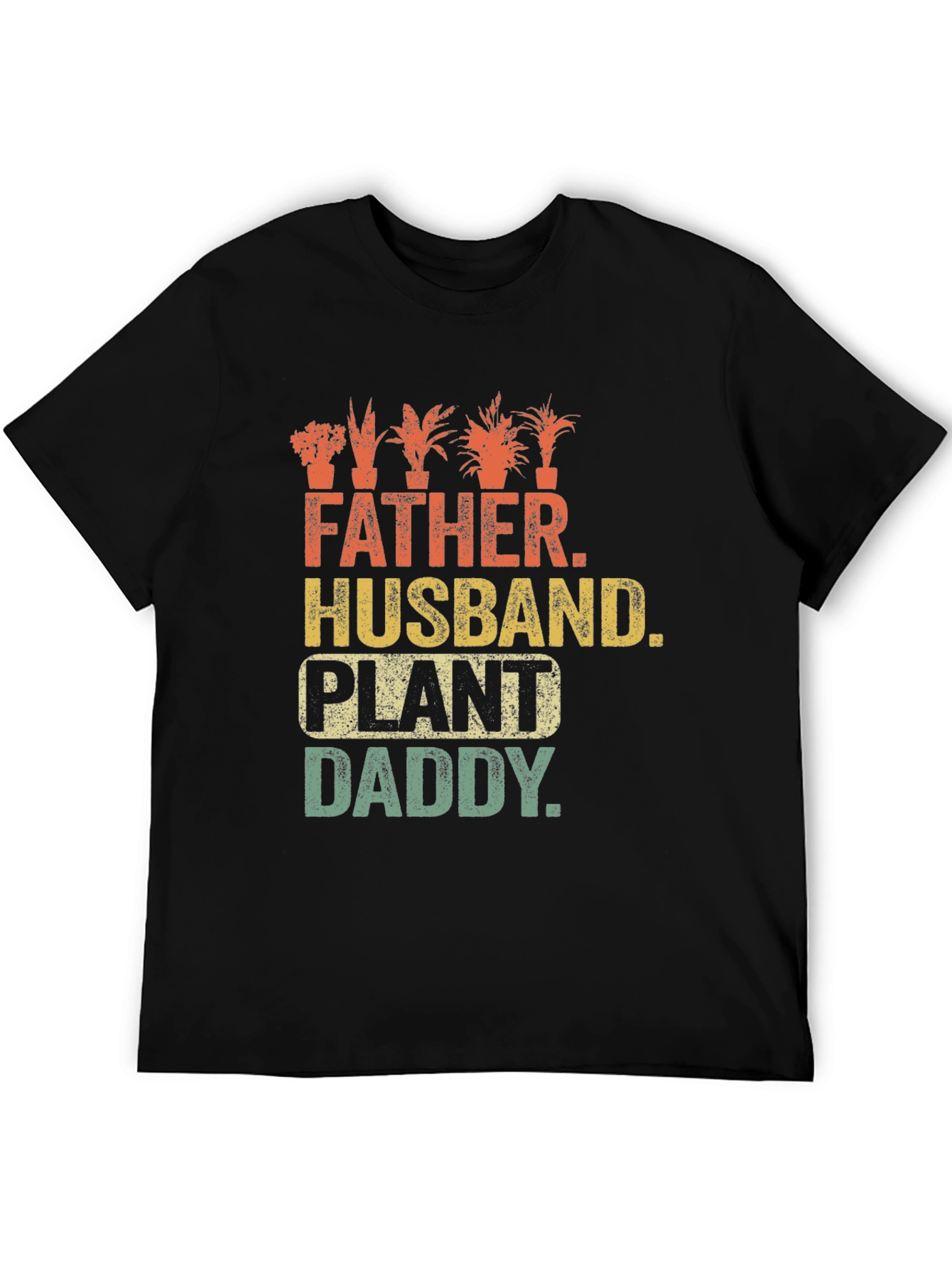 Father Husband Plant Daddy T-Shirt