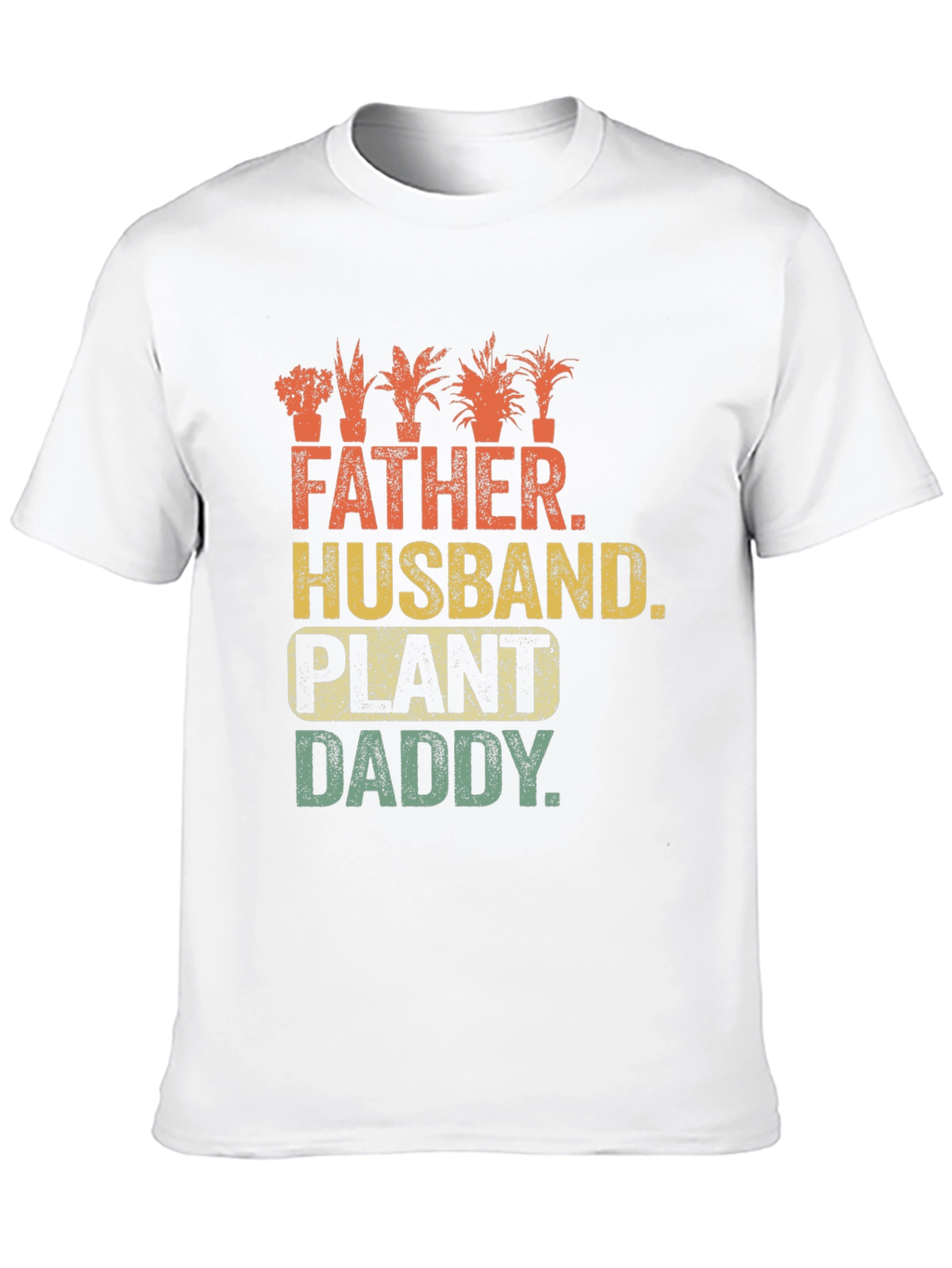 Father Husband Plant Daddy T-Shirt