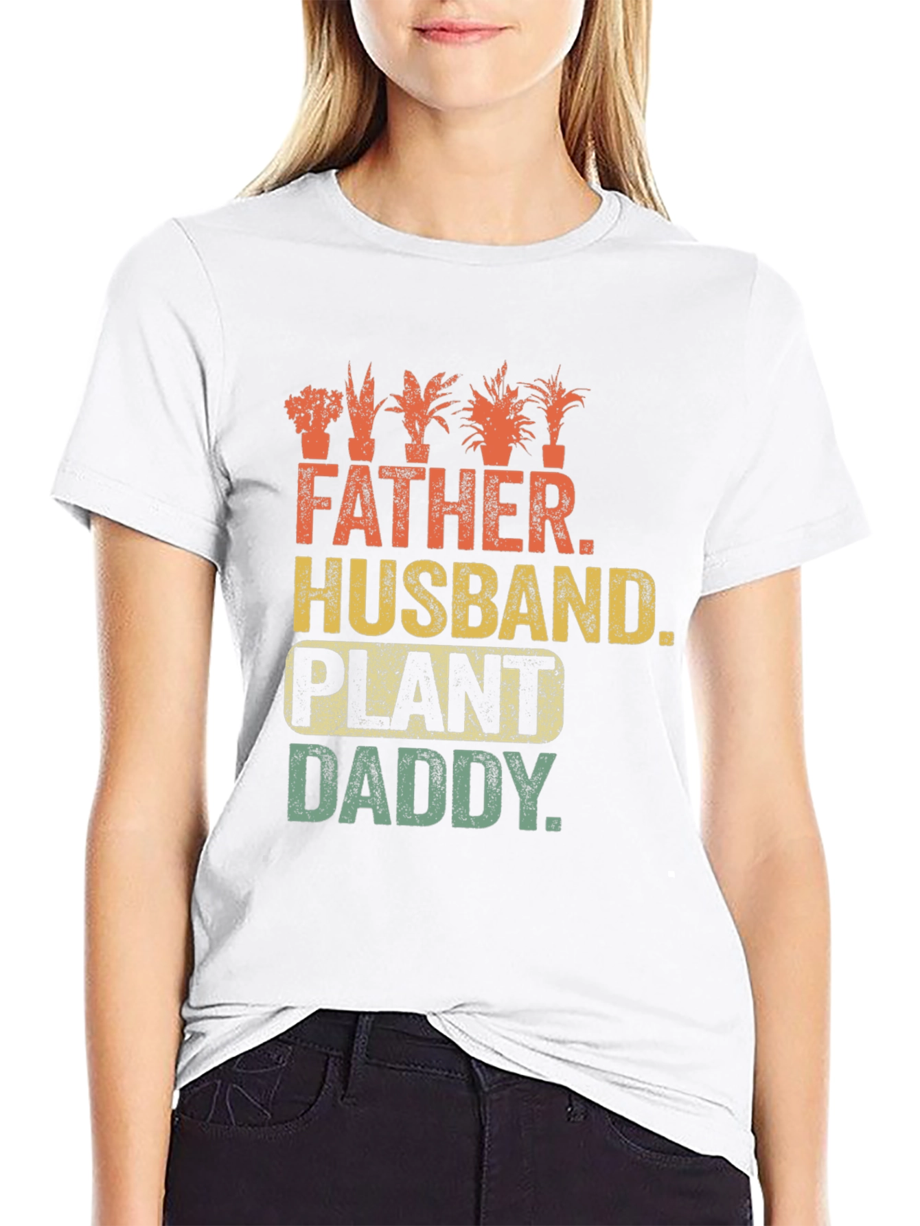 Father Husband Plant Daddy T-Shirt