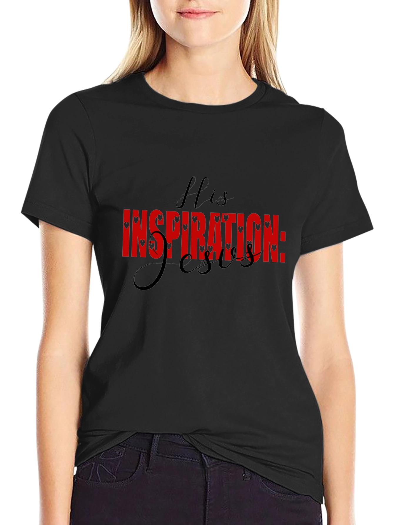 His Inspiration Jesus Graphic Tee