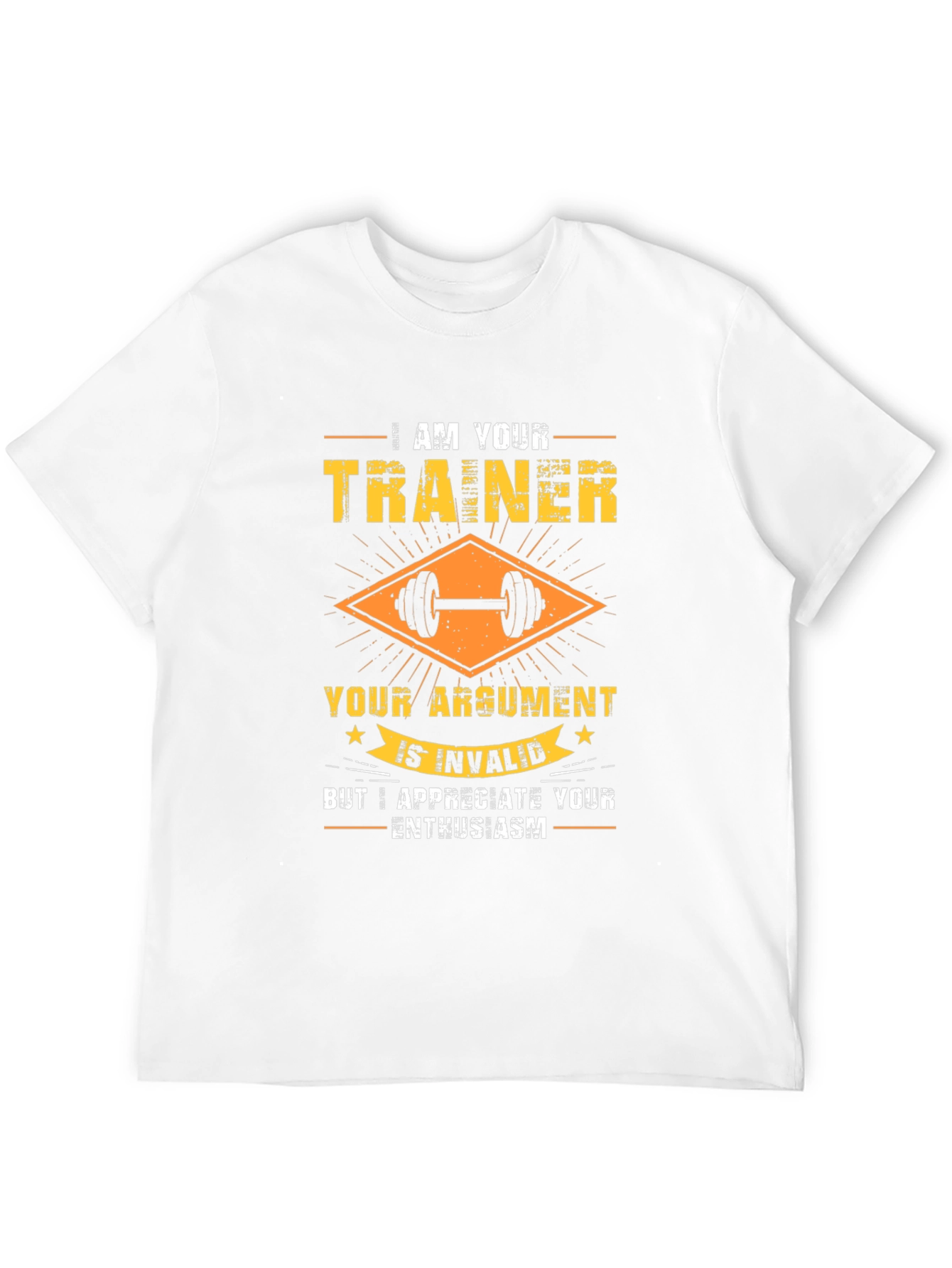 Trainer Argument Invalid Gym T-Shirt