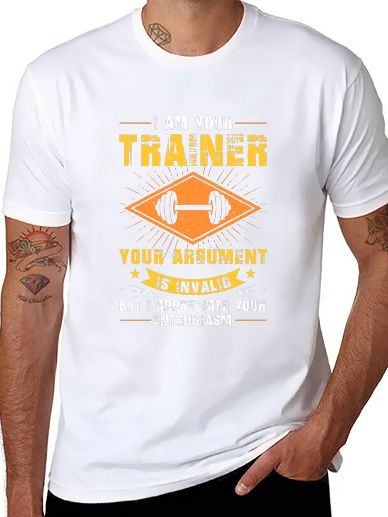 Trainer Argument Invalid Gym T-Shirt