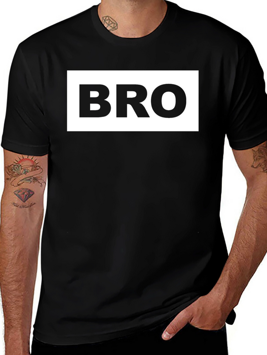 Black BRO Graphic T-Shirt