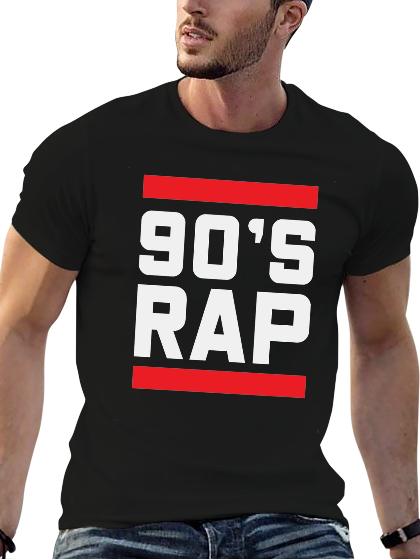 90s Rap Graphic Tee - Classic Hip Hop Style
