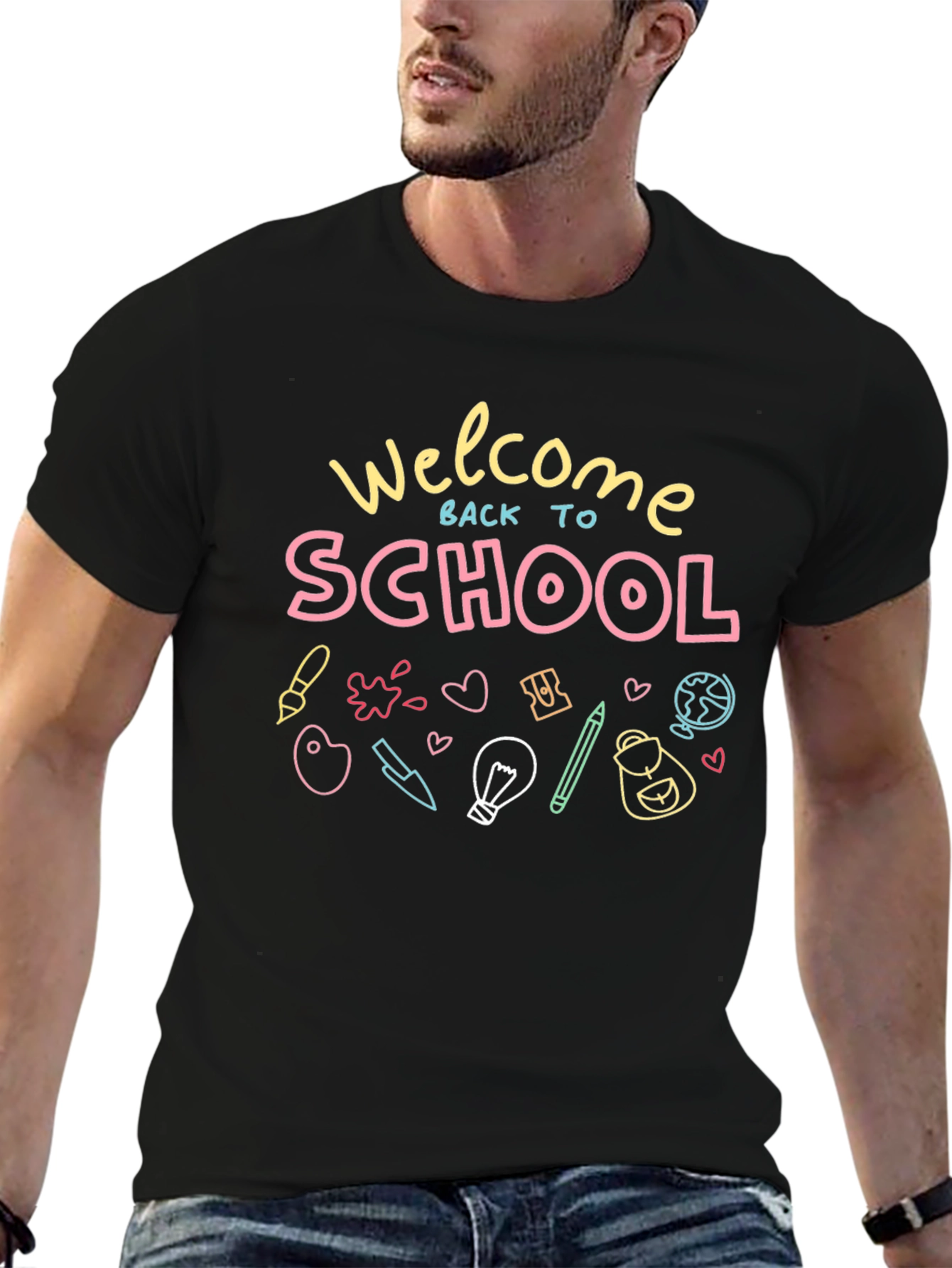 Welcome Back to School Graphic T-Shirt
