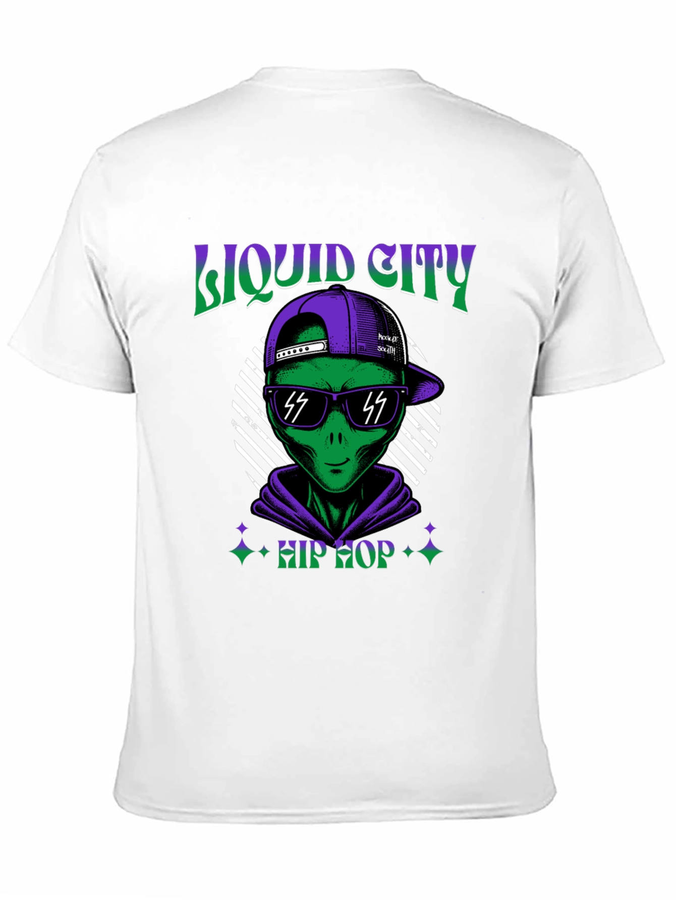 Liquid City Hip Hop Alien Graphic Tee