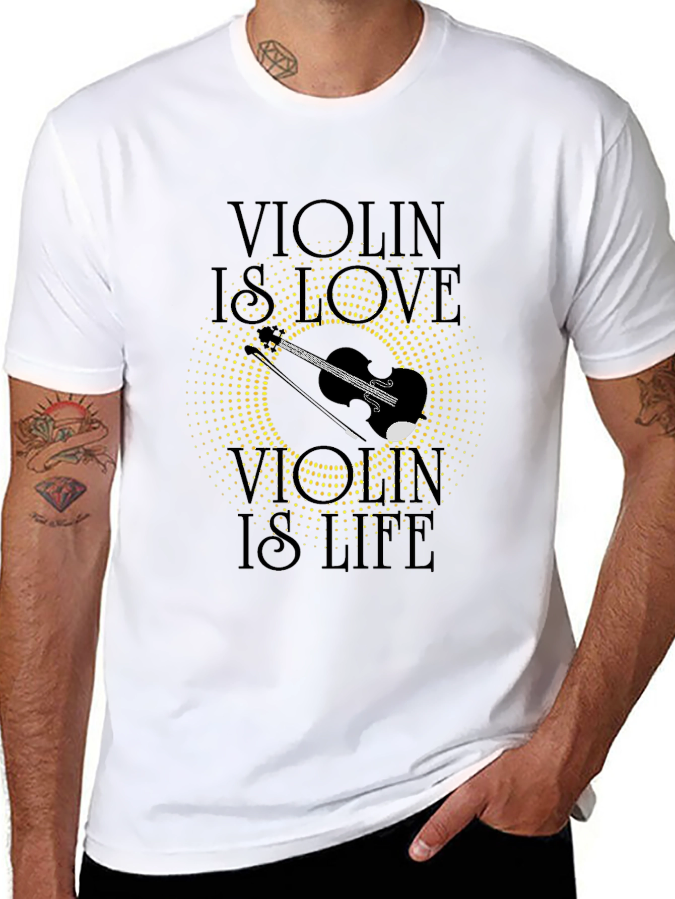 Violin Is Love Violin Is Life T-Shirt