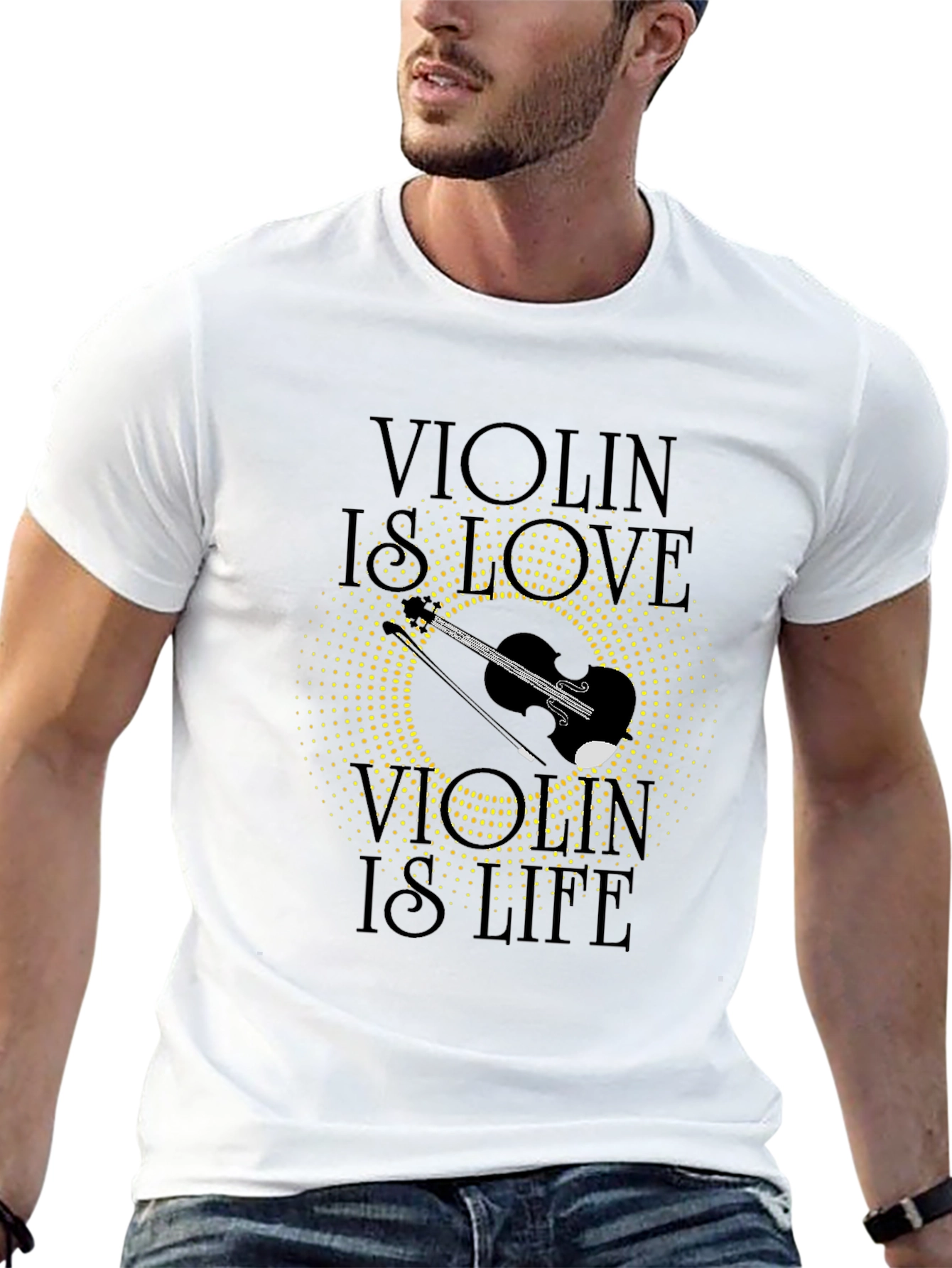 Violin Is Love Violin Is Life T-Shirt