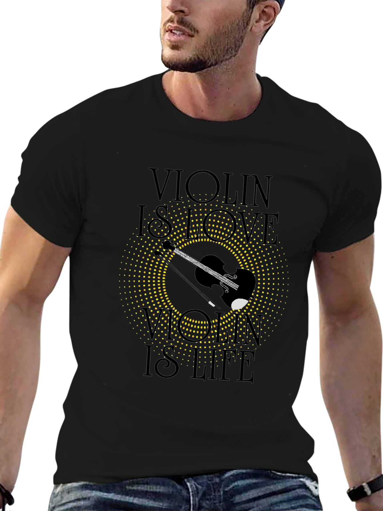 Violin Is Love Violin Is Life T-Shirt