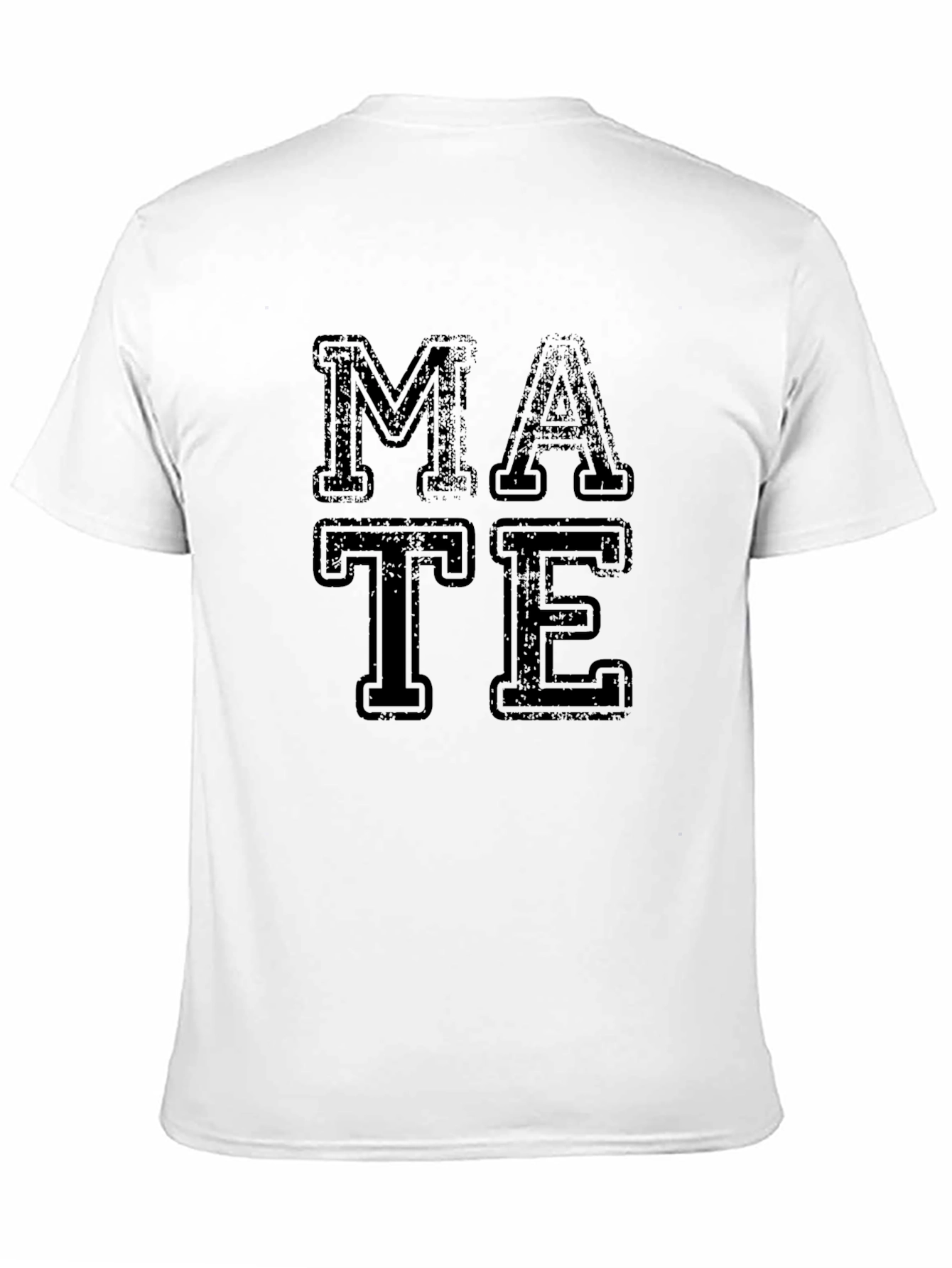 MATE Graphic Tee - Black Cotton T-Shirt